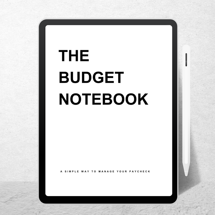 The Yearly Budget Notebook (Digital)